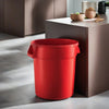 10 Pack! 10 Gallon Red Round Commercial Trash Can - PRO&Family