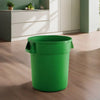 10 Pack! 20 Gallon Green Round Commercial Trash Can - PRO&Family