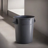 10 Pack! 32 Gallon Gray Round Commercial Trash Can - PRO&Family