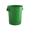 10 Pack! 32 Gallon Green Round Commercial Trash Can - PRO&Family