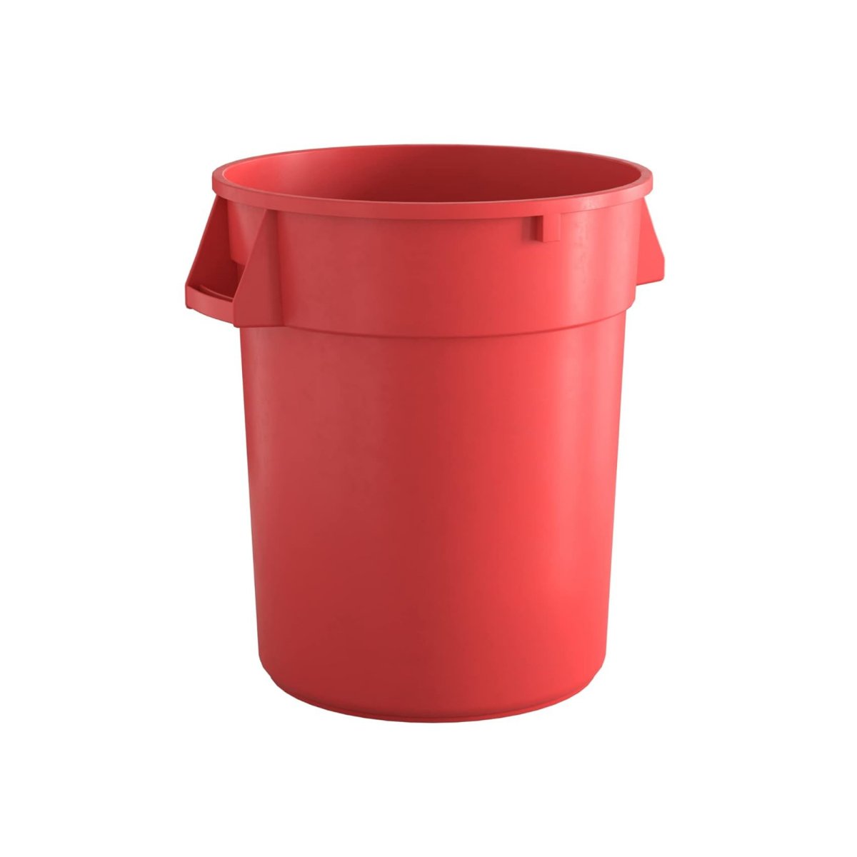 10 Pack! 32 Gallon Red Round Commercial Trash Can - PRO&Family