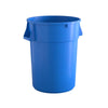 10 Pack! 44 Gallon Blue Round Commercial Trash Can - PRO&Family