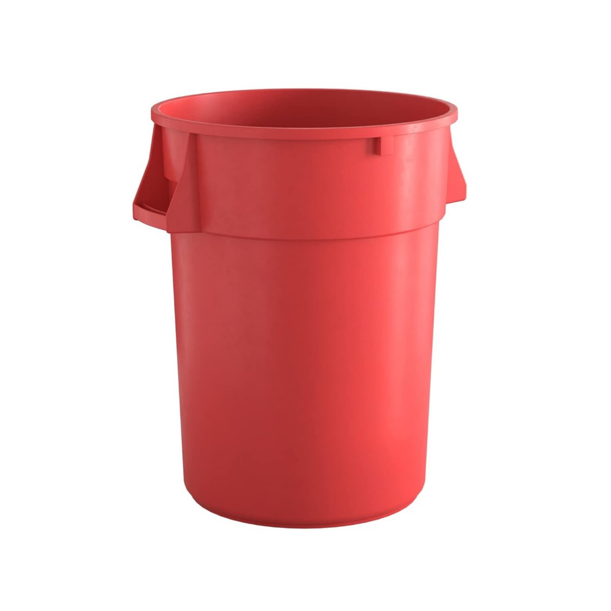 10 Pack! 44 Gallon Red Round Commercial Trash Can - PRO&Family