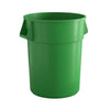 10 Pack! 55 Gallon Green Round Commercial Trash Can - PRO&Family