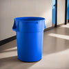 44 Gallon Blue Round Commercial Trash Can - PRO&Family